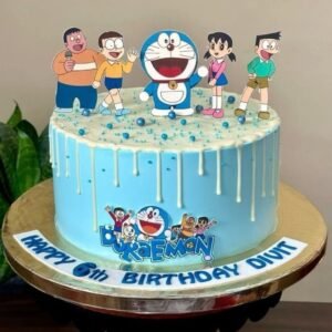 Doremon theme cake for kids