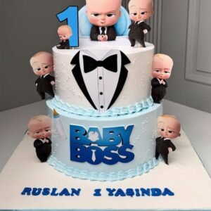 Baby boss theme kids cake