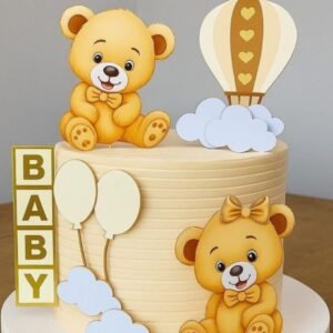 Bear theme kids cake