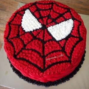Spiderman theme cakes for kids