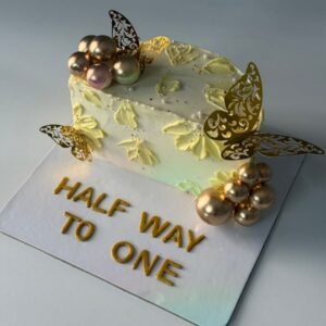Half year cake for babies or other events